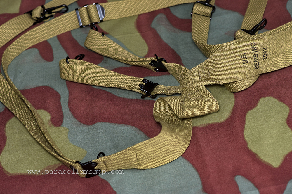 M1936 Khaki Webbing Suspenders US Army