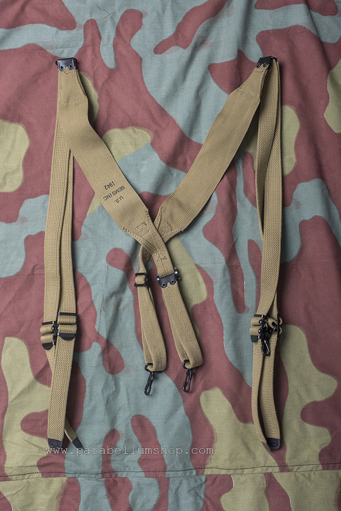M1936 Khaki Webbing Suspenders US Army