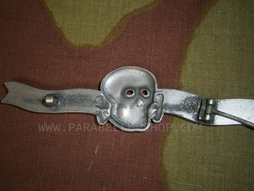 Waffen SS Evening Dress Metal Breast Insignia