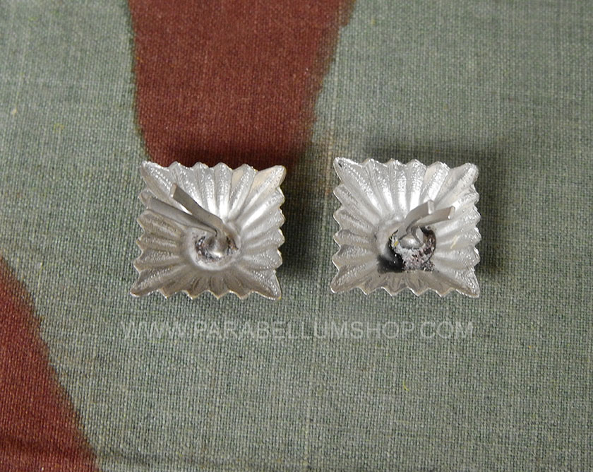 Silver pips stars German -  1,5 x 1,5 cm