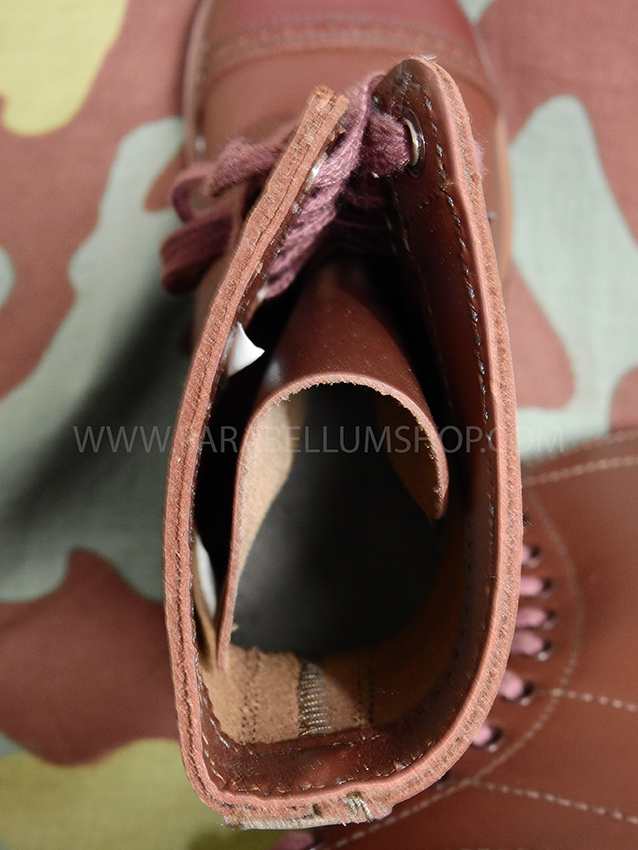 US WW2 Airborne leather boots parachute jumper Corcoran style