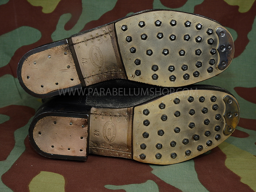 German WW2 new leather marching boots - Marschstiefel