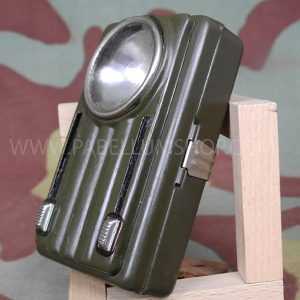 Polish flashlight WW2 German style with two filter