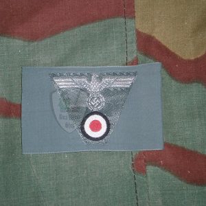 Army mouse grey on trapezoid BEVO for officer m43 field cap Heer high quality