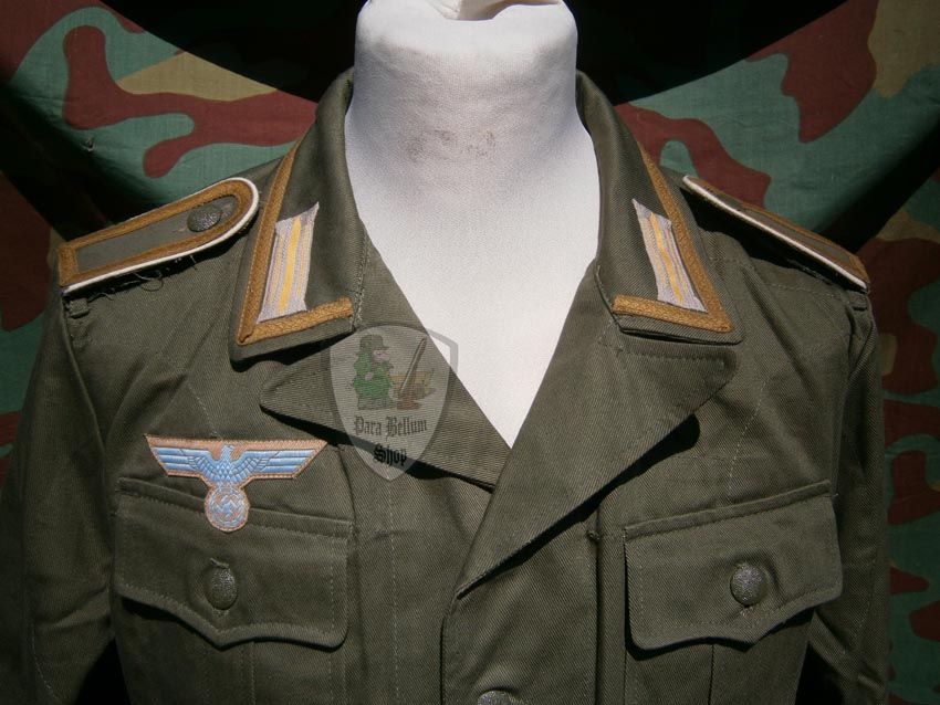 WW2 German army M40 NCO Tropical jacket Heer - Tropenbluse