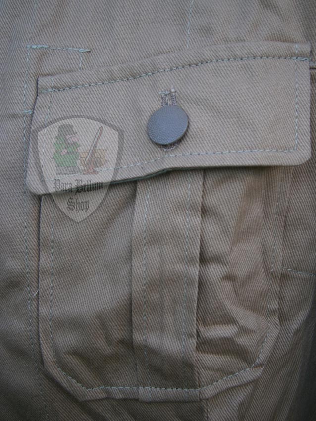 WW2 German army M40 Tropical jacket Heer - Tropenbluse WW2 German army M40 Tropical jacket Heer - Tropenbluse