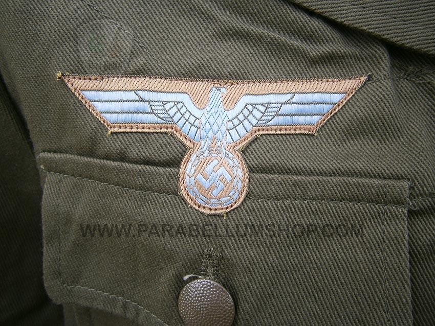 WW2 German army M40 Tropical jacket Heer - Tropenbluse WW2 German army M40 Tropical jacket Heer - Tropenbluse