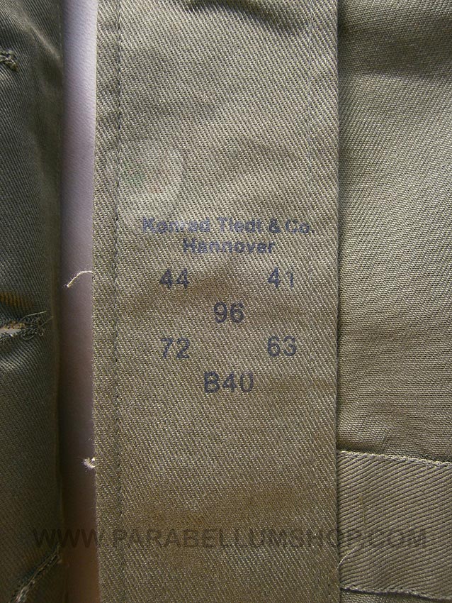 WW2 German Army tropical tunic M40 - Tropenbluse