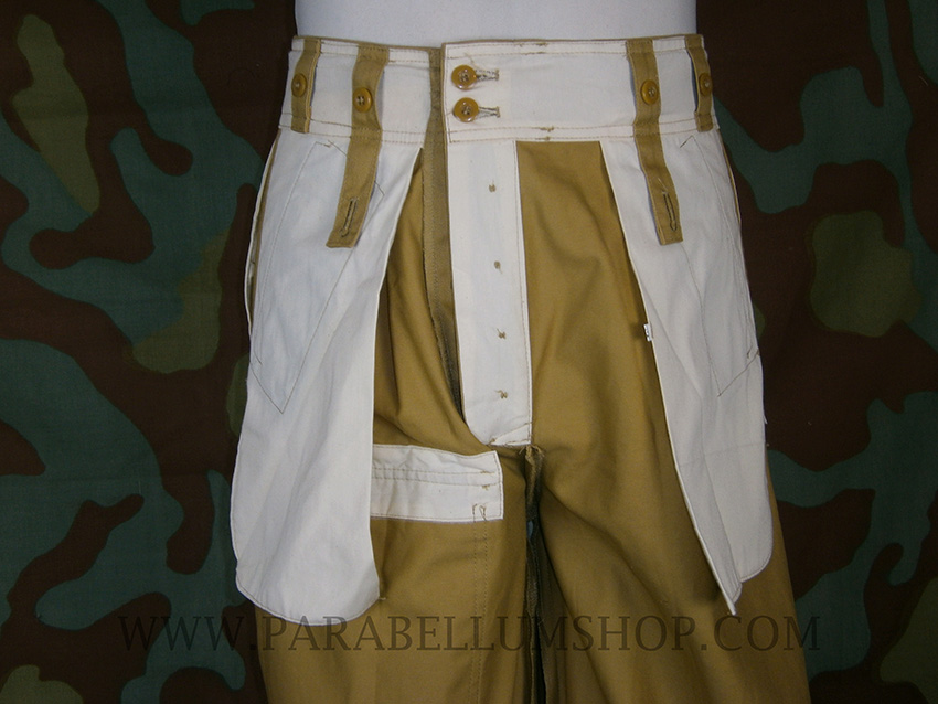 German WW2 tropical trousers Luftwaffe uniform - Fallschirmjager
