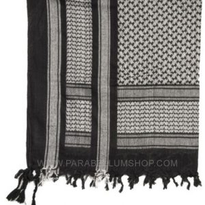 WHITE/BLACK SHEMAGH Scarf/shawl kefiah fantasy