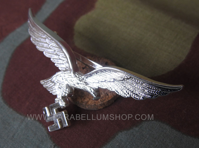 German Metal Luftwaffe Breast Eagle