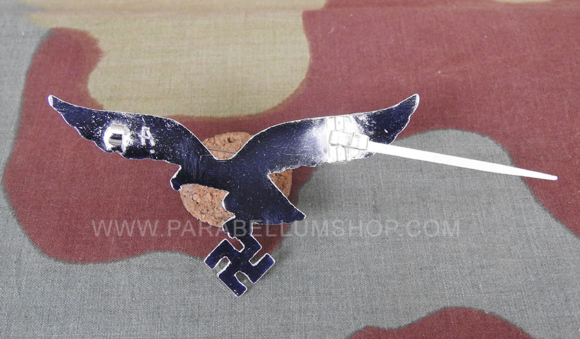 German Metal Luftwaffe Breast Eagle