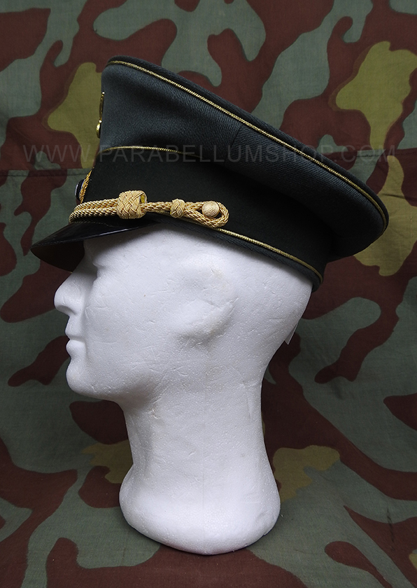 German Army gabardine general visor cap by Erel of Robert Lubstein - made in Germany