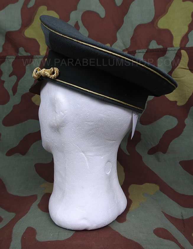 German Army gabardine general visor cap by Erel of Robert Lubstein - made in Germany