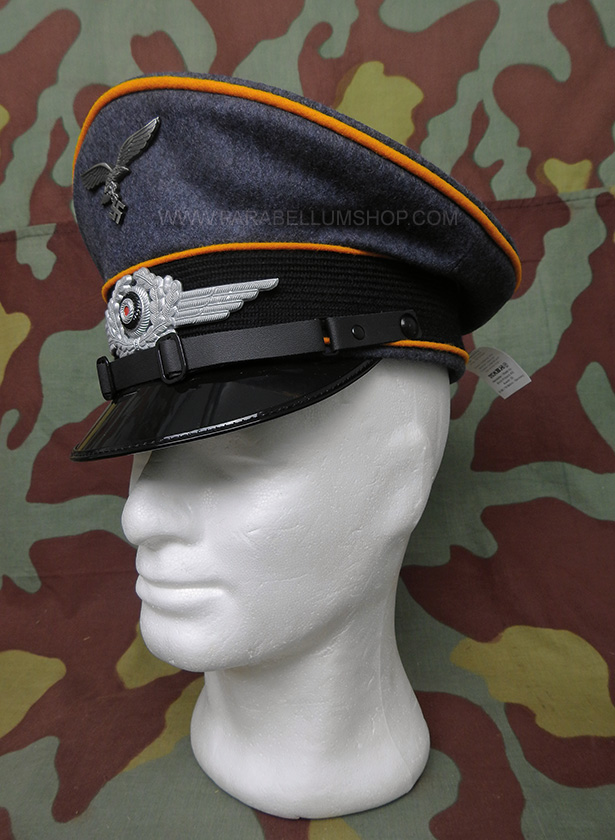 WW2 German flying crews and paratroopers NCO/enlisted visor cap by Erel of Robert Lubstein
