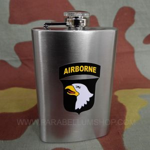 Steel flask 101st Airborne Division US WW2 bottle