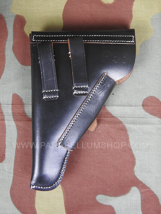 German Walther P38 soft black leather holster