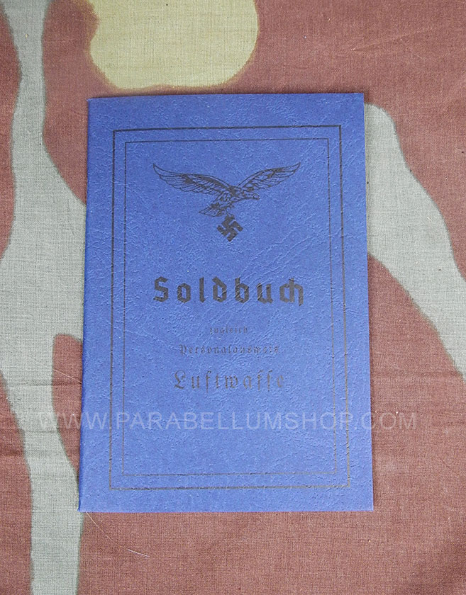 Soldbuch Luftwaffe with Cover