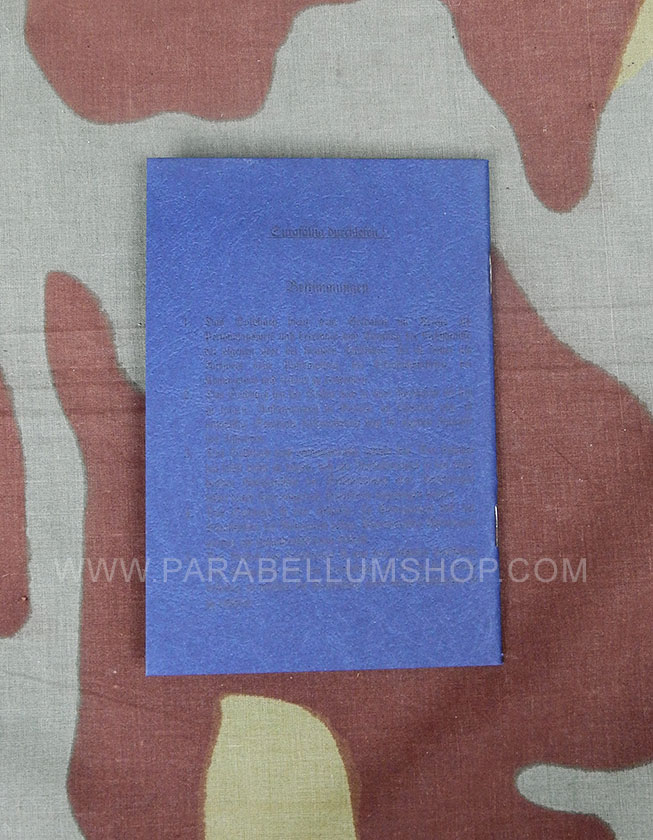 Soldbuch Luftwaffe with Cover