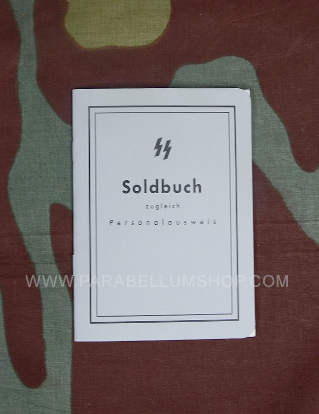Soldbuch Waffen SS with Cover