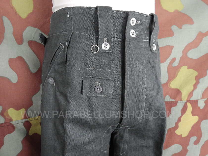 German WW2 M42 Summer HBT trousers - Drillichhose -