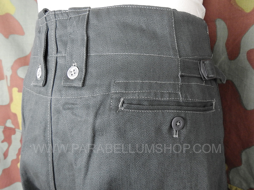 German WW2 M42 Summer HBT trousers - Drillichhose -