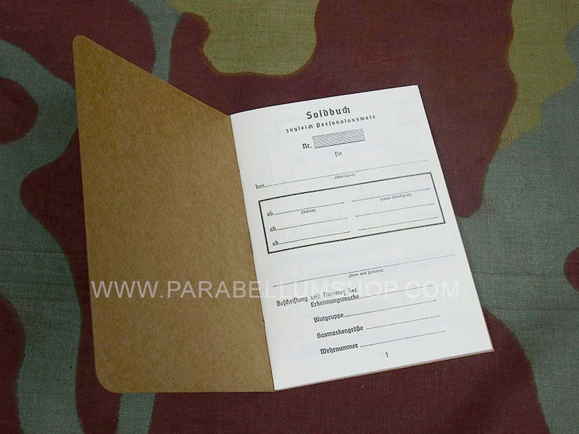 Soldbuch Heer